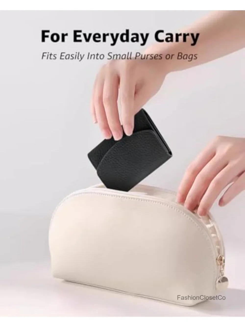 Minimalist RFID Soft Leather Trifold Wallet for Women with Card Holder and Coin